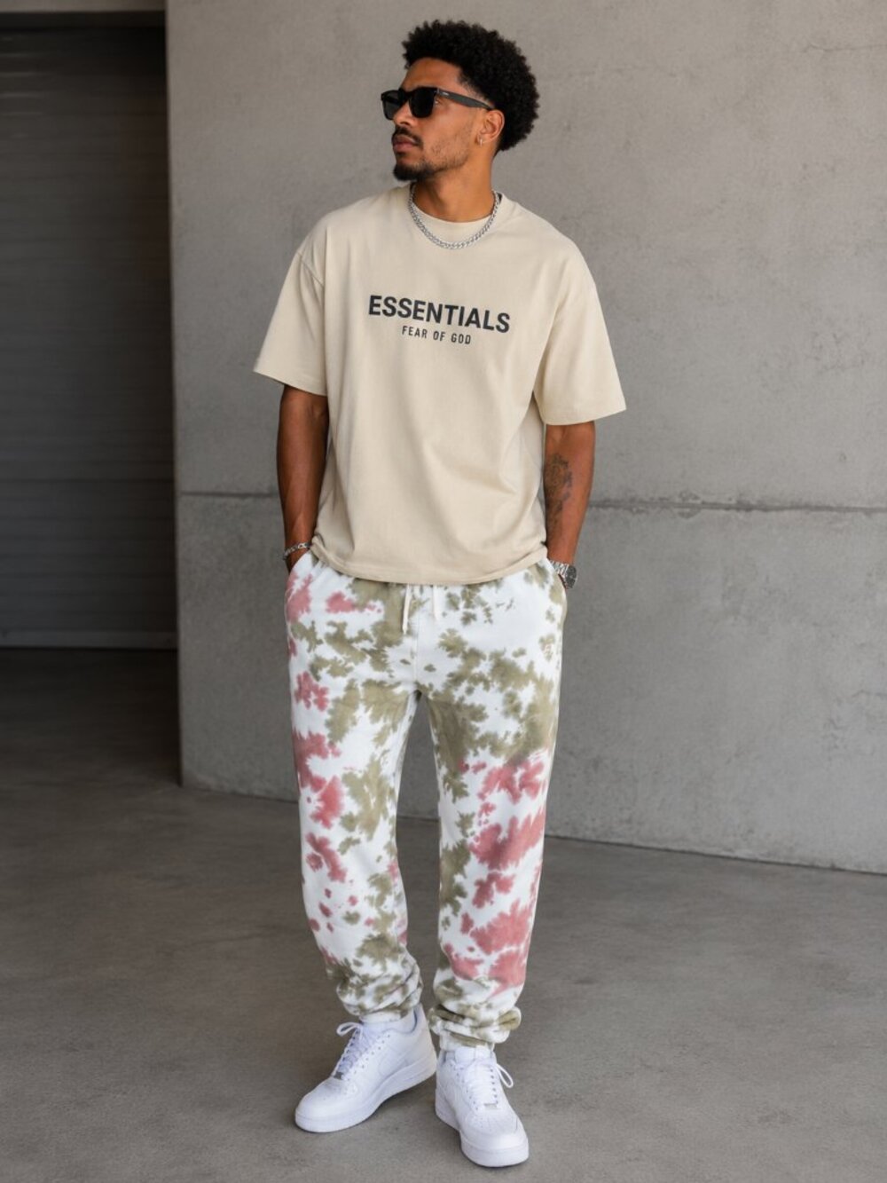 New Men's EPTM Tie Die Sweatpants - XL